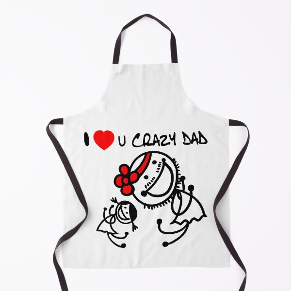 Item preview, DAD AND FATHERS DAY - I love you crazy dad 2 designed and sold by KHAOTICSHOP.