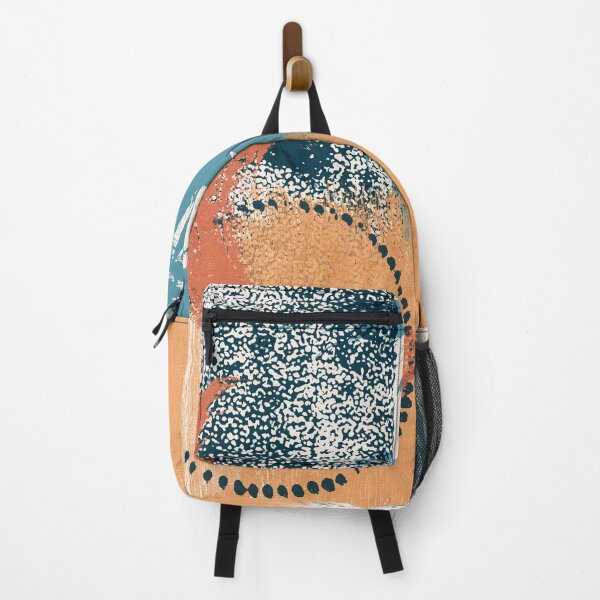 Item preview, 103-2, Blue Teal Orange, Watercolor Brush Strokes, designed and sold by TanyDi.