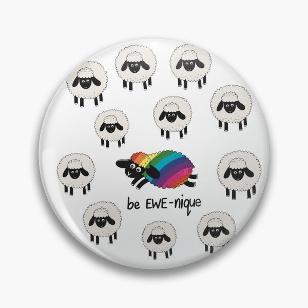 Item preview, Be EWE-nique, everyone else is taken! designed and sold by artbysarahallen.