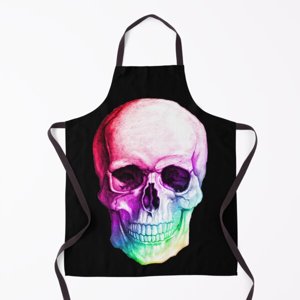 Item preview, Trendy watercolor skull designed and sold by BooPooBeeDooArt.