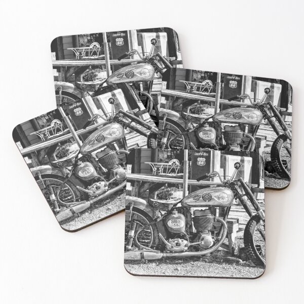 Item preview, Black Arizona Series - Motorcycle Route US 66 designed and sold by Philippe HUGONNARD.