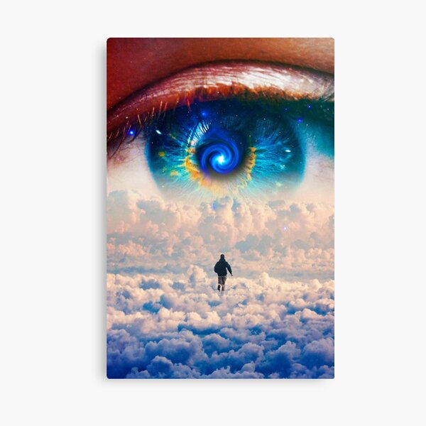 Cloud Runner Canvas Print
