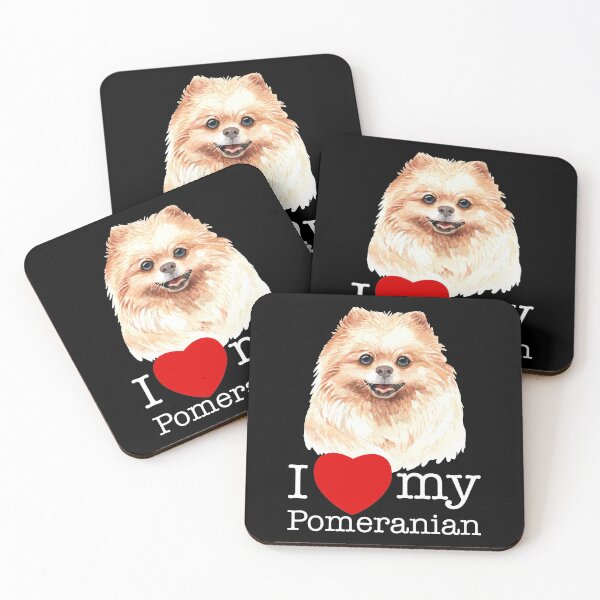 Item preview, I Love My Pomeranian - Dog designed and sold by Marc Scott-Parkin.