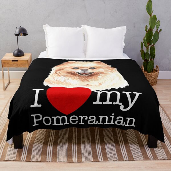 Item preview, I Love My Pomeranian - Dog designed and sold by Marc Scott-Parkin.