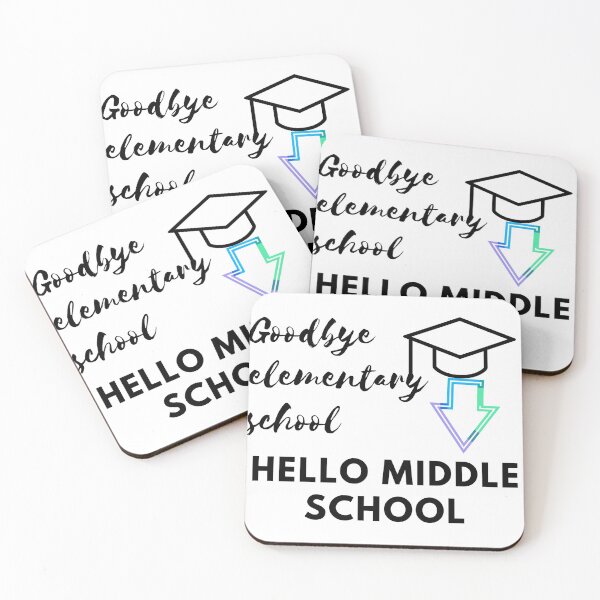 Item preview, Googbye elementary school hello middle school designed and sold by Lyna01.