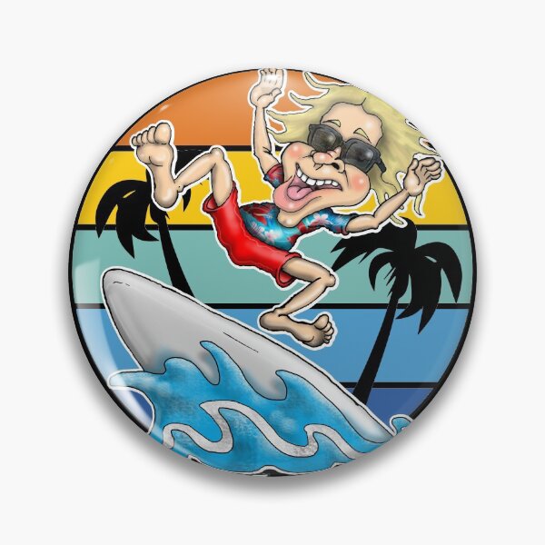 Item preview, My First Surfboard Funny Summer Surf designed and sold by Status71.