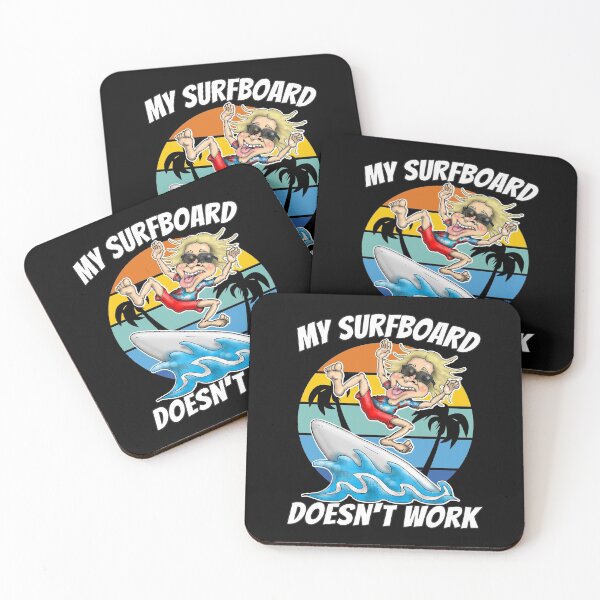 Item preview, My First Surfboard Funny Summer Surf designed and sold by Status71.