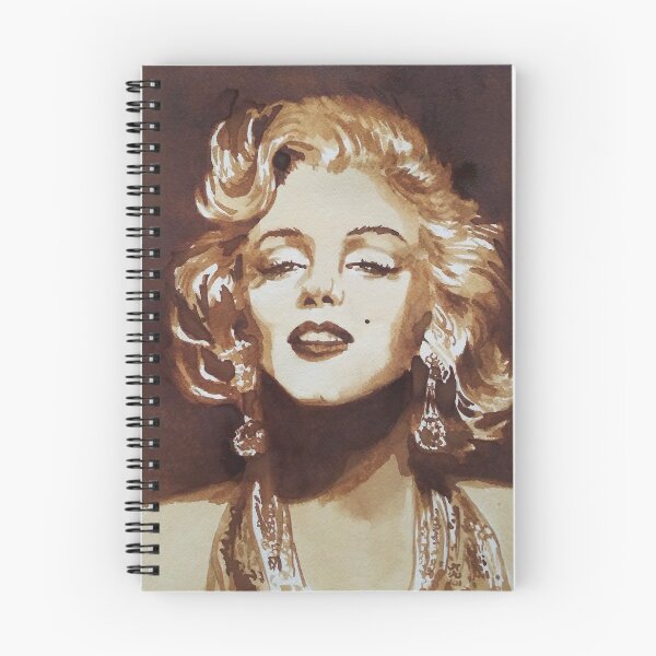 Item preview, Marilyn Monroe Painted in Coffee designed and sold by A H GINARTE.