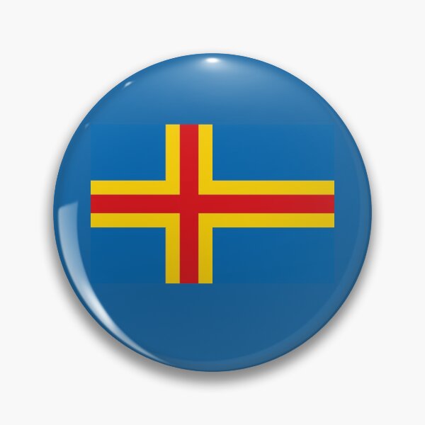 Item preview, Åland Islands Flag  designed and sold by This and  That.