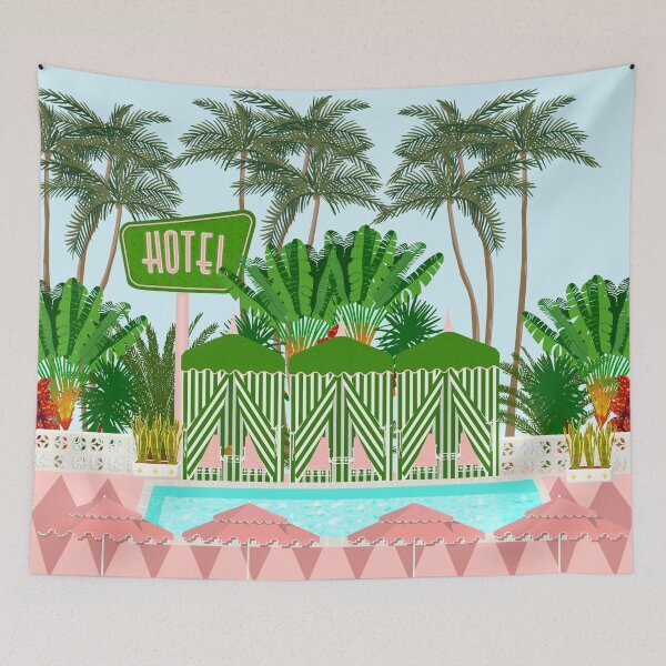 Item preview, Hotel Pool Cabanas designed and sold by jenbucheli.