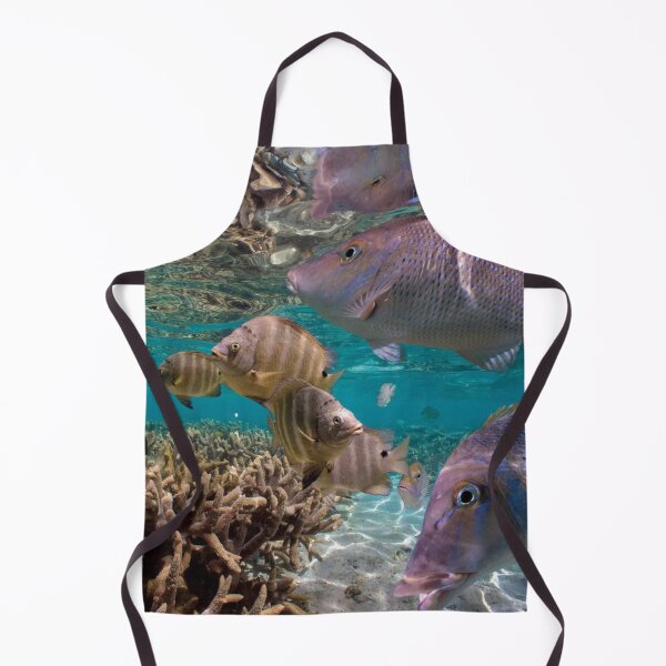 Item preview, Snapper And Blackspot Sergeant School Ningaloo Reef Australia designed and sold by PatriciaHope.