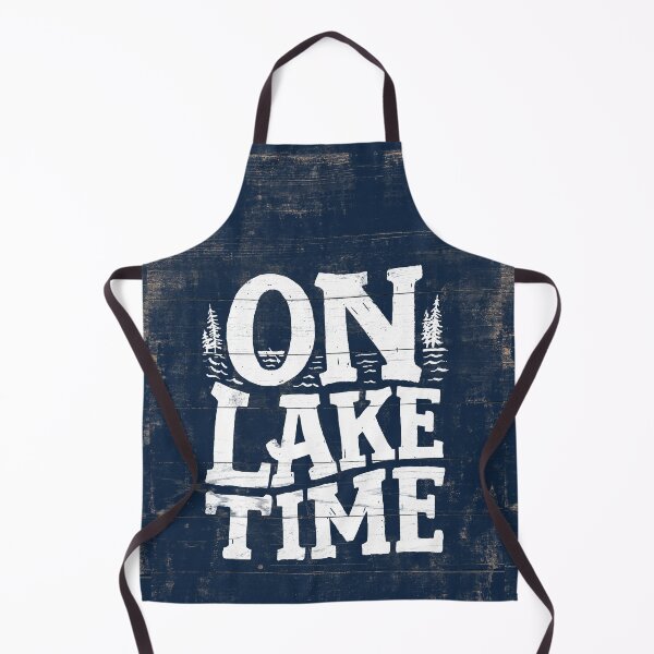 Item preview, On Lake Time Sign, Lake Wood Sign, Rustic Lake Sign, Lake House Decor designed and sold by PaulLesser.