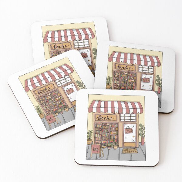 Item preview, Cute Bookstore  designed and sold by lunaleicrafts.