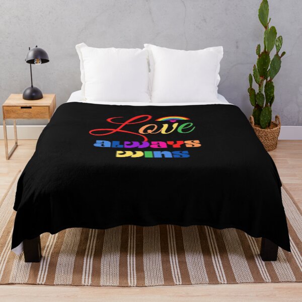 Item preview, Love Always Wins (Rainbow Colors) designed and sold by NATHYSCREATION.