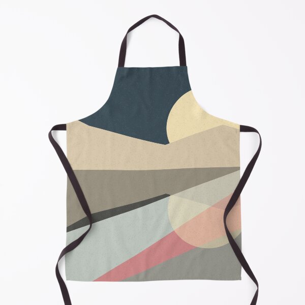 Item preview, Geometric landscape generative art poster illustration designed and sold by IuriiVlasenko.