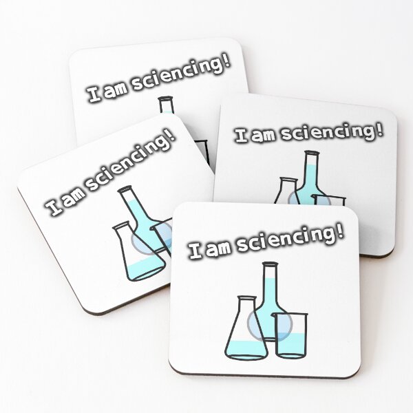 Item preview, Learn Science Beaker and Flasks I am Sciencing designed and sold by ellenhenry.
