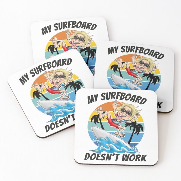 Item preview, My First Surfboard Funny Summer Surf designed and sold by Status71.
