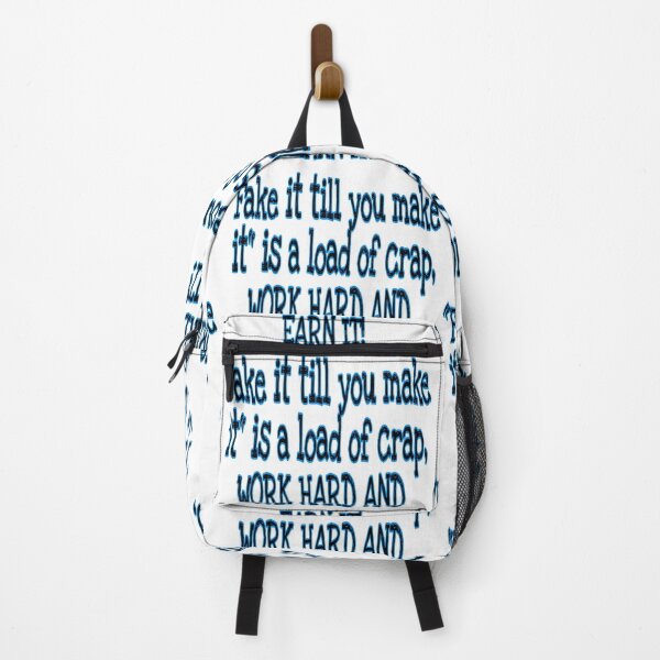 Item preview, "Fake It Till You Make It, Is a Load Of Crap designed and sold by FACELESS MONKEY.