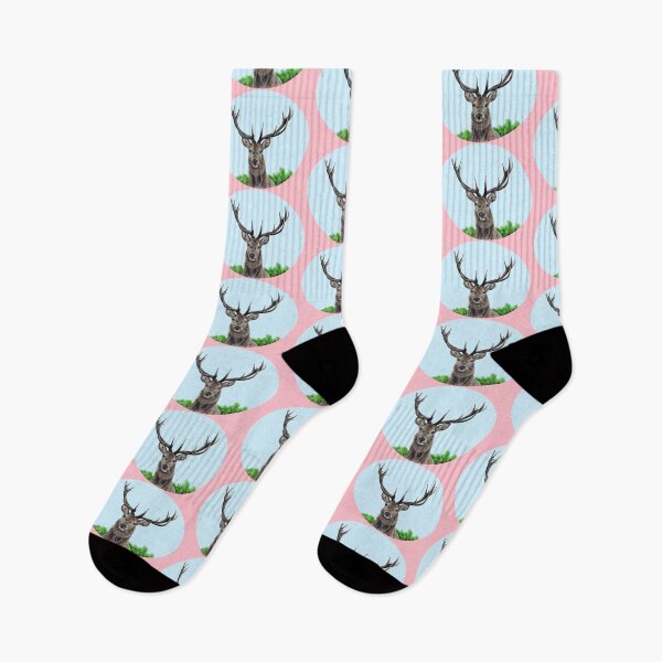 Item preview, Stag (pink) designed and sold by SandraWarmerdam.