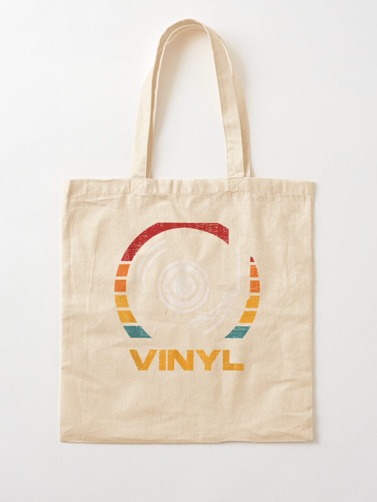 Vinyl Record Collecting Lover Vinyl Records Tote Bag