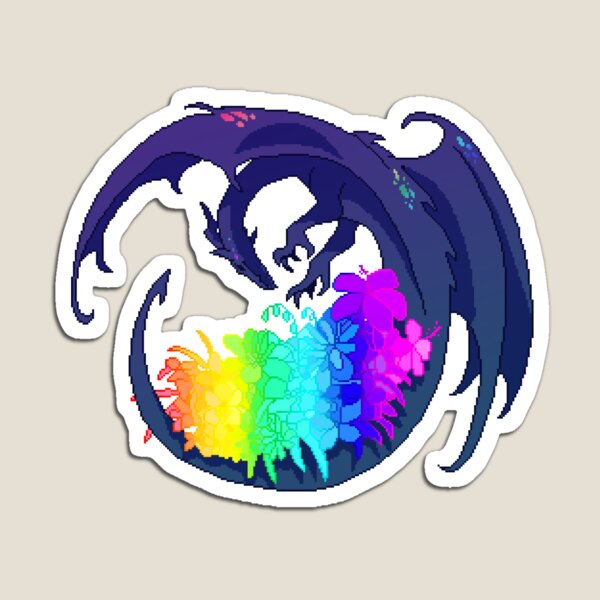 LGBT Pride Dragon Magnet