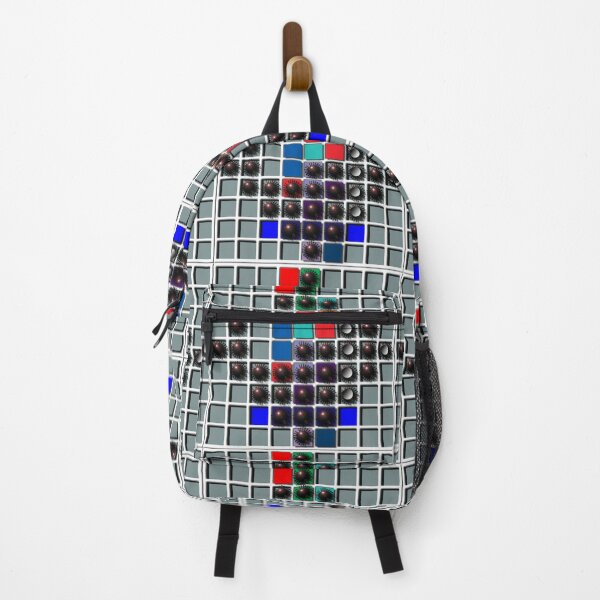 Item preview, Lattice, Corona, (324) (blue, green, red,) Decorative, Digital, Colorful, Abstract, designed and sold by Paszkan.