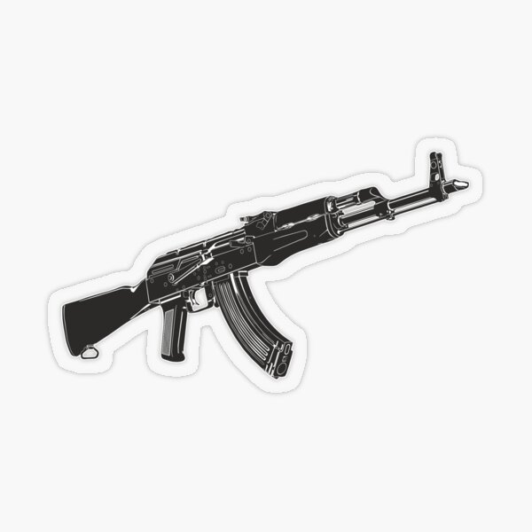 Vista previa del artículo con la obra «¡Para los amantes de las armas! Fusil de asalto Kalashnikov», diseñado y vendido por FAawRay.