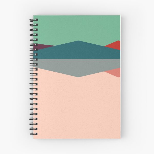 Item preview, Geometric landscape generative art poster illustration designed and sold by IuriiVlasenko.