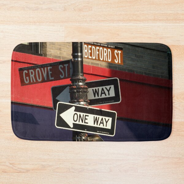 Item preview, FRIENDS BUILDING - Corner of Grove and Bedford, New York  designed and sold by RachelMacht.