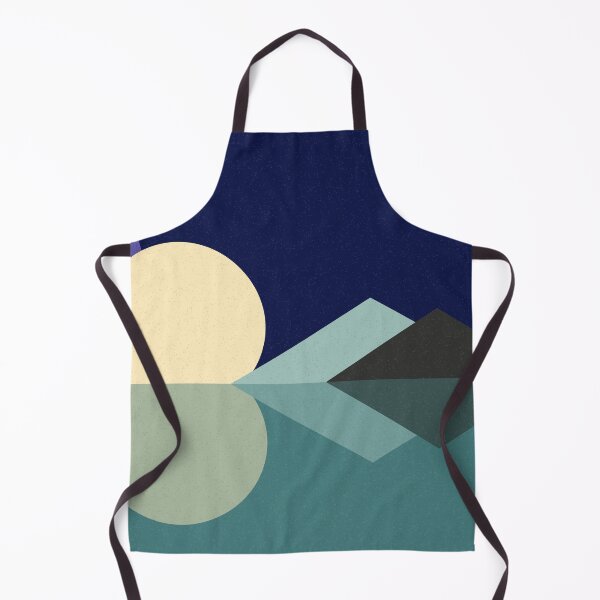 Item preview, Geometric landscape generative art poster illustration designed and sold by IuriiVlasenko.