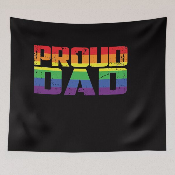 Item preview, Proud Dad, Pride Design designed and sold by JellyAF.