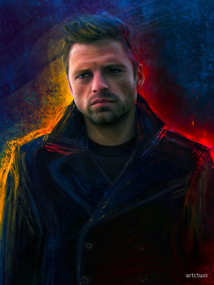 "James Bucky Barns" Sticker for Sale by artctwo Redbubble