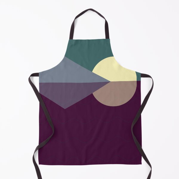 Item preview, Geometric landscape generative art poster illustration designed and sold by IuriiVlasenko.