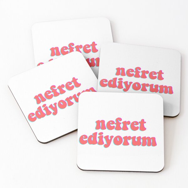 Item preview, nefret ediyorum designed and sold by LU NA.