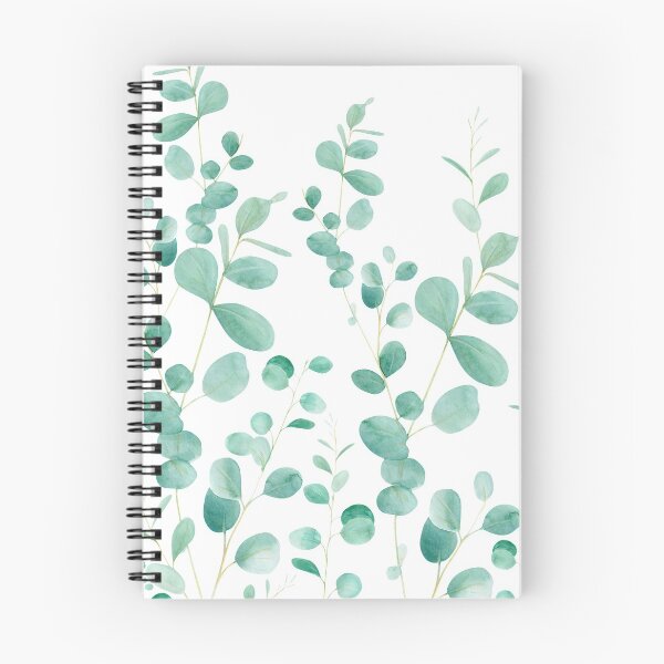 Item preview, Watercolor Eucalyptus Leaves designed and sold by IoanaHraball.