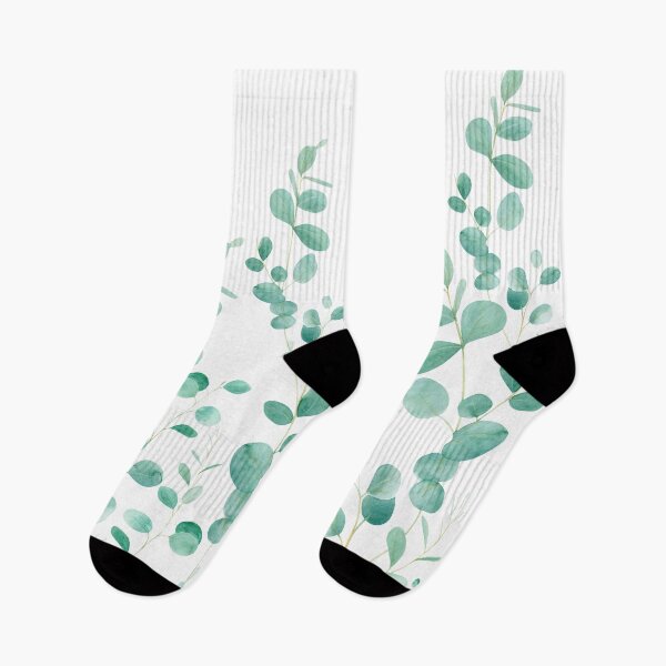 Item preview, Watercolor Eucalyptus Leaves designed and sold by IoanaHraball.