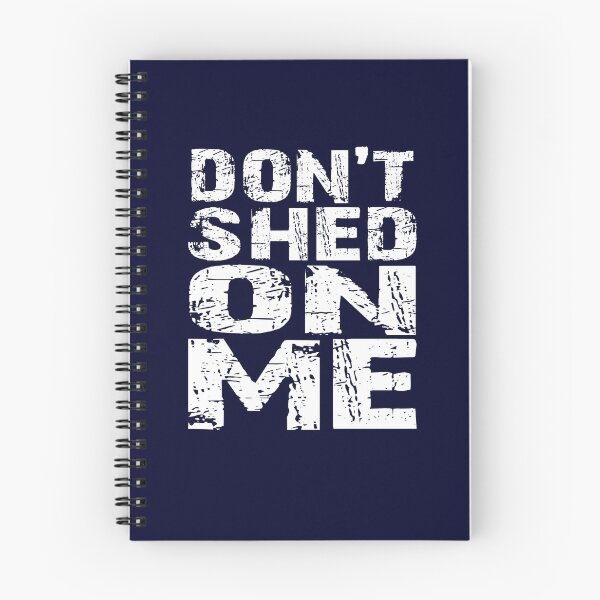 Item preview, Funny Don't Shed on Me Pet Owner Fur Hair Brush Groom Distressed  designed and sold by niftee.