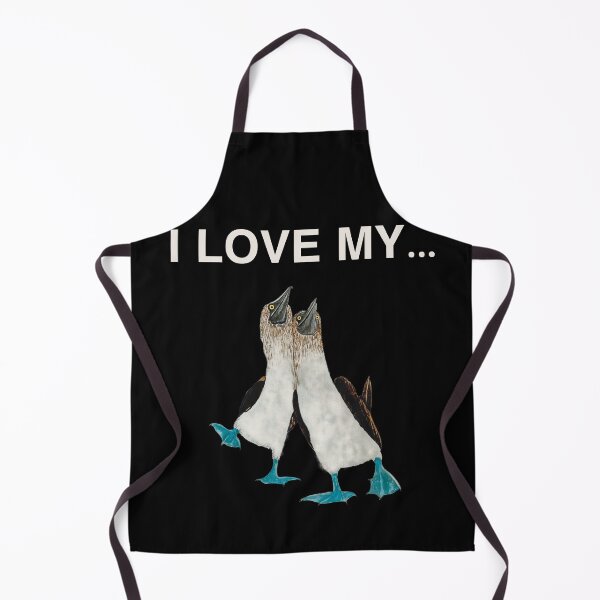 Item preview, I LOVE MY….Blue Footed Boobies designed and sold by artbysarahallen.