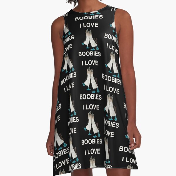 Item preview, I LOVE Blue Footed Boobies designed and sold by artbysarahallen.
