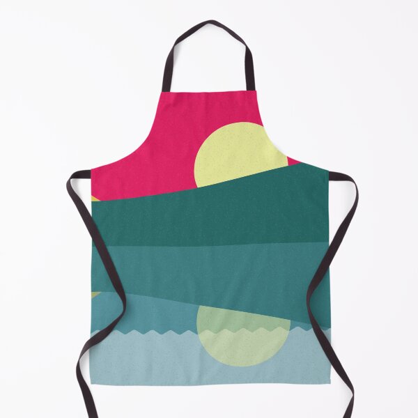 Item preview, Geometric landscape generative art poster illustration designed and sold by IuriiVlasenko.