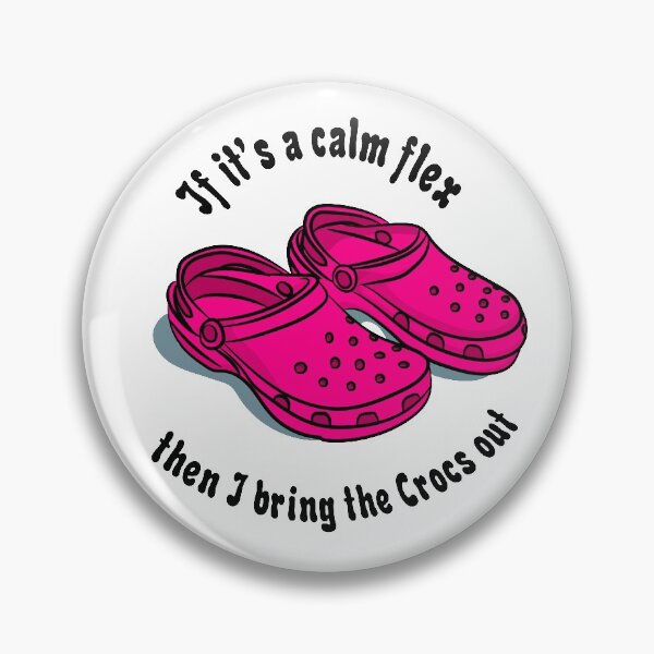 Item preview, Crocs a calm flex designed and sold by the_ graphicsgal.