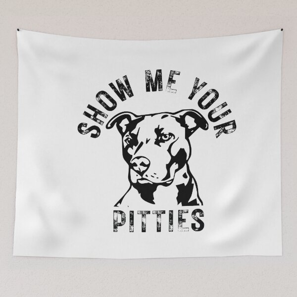 Item preview, FUNNY PITBULL - SHOW ME YOUR PITTIES designed and sold by ambaart.
