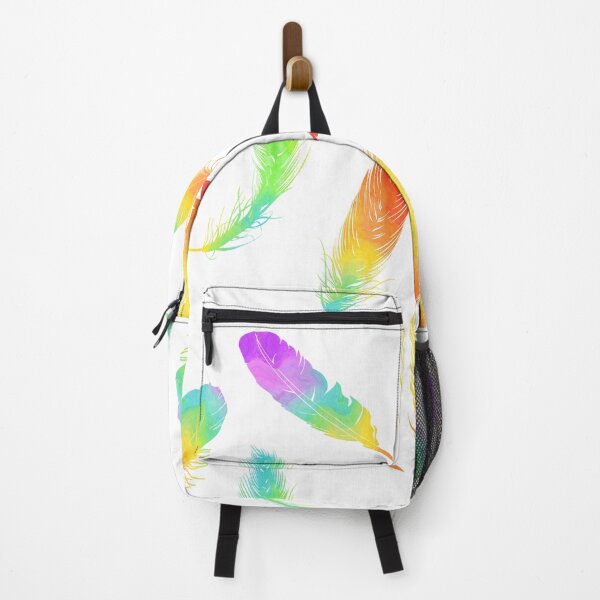 Item preview, Rainbow Feathers designed and sold by FaithAndForest.