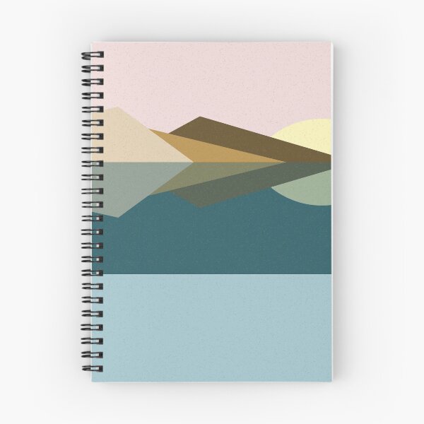 Aperçu de l'œuvre Geometric landscape generative art poster illustration créée et vendue par IuriiVlasenko.