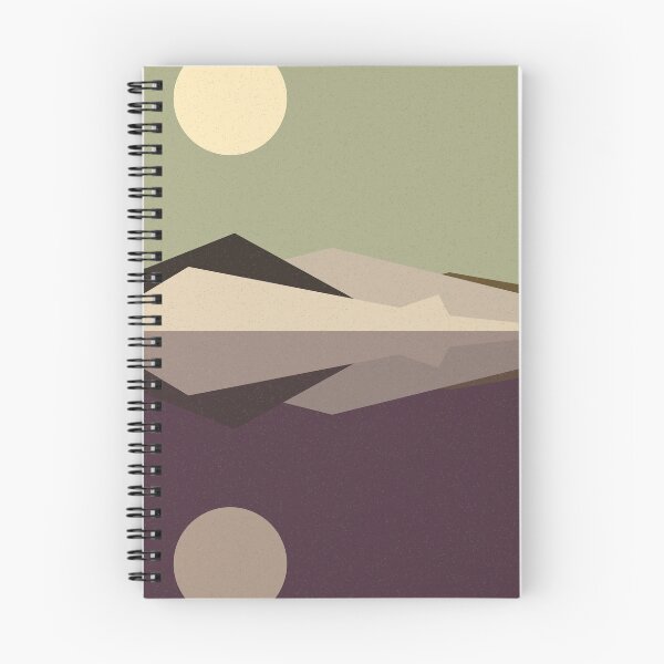 Item preview, Geometric landscape generative art poster illustration designed and sold by IuriiVlasenko.