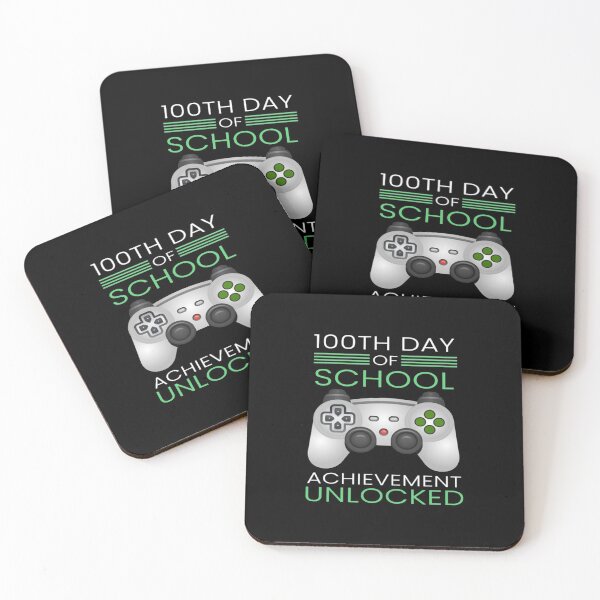 Item preview, 100th Day Of Game T-ShirtTeacher 100th Day Of School Achievement Unlock 100 Days  designed and sold by Xemexiscatme.
