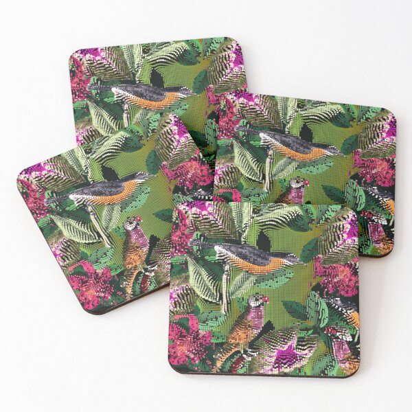 Item preview, Forest birds designed and sold by SILVERAPPLE.
