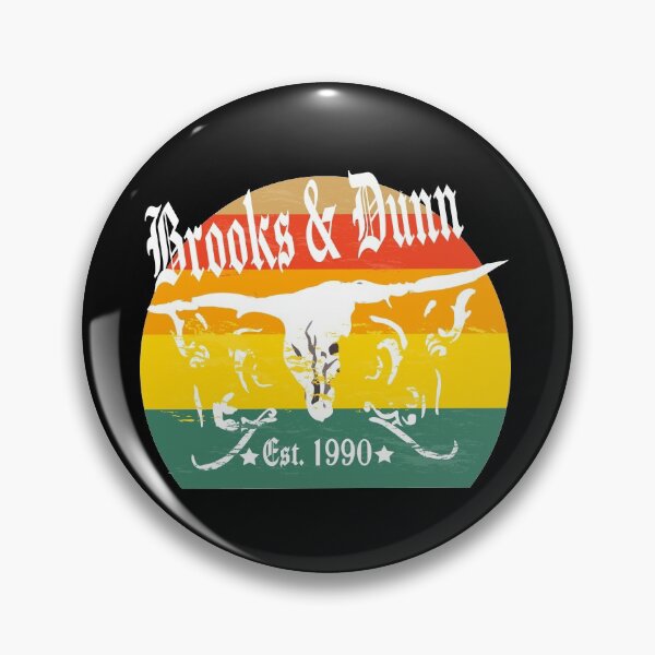 Item preview, Brooks and Dunn Country Duo Throwback Silhouette Sticker designed and sold by AMZBlacKStore.