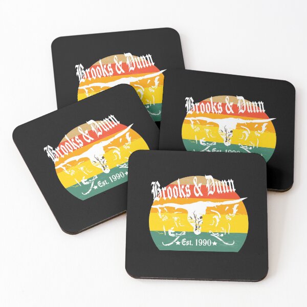 Item preview, Brooks and Dunn Country Duo Throwback Silhouette Sticker designed and sold by AMZBlacKStore.