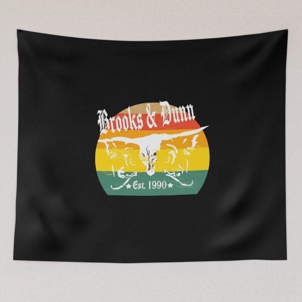 Item preview, Brooks and Dunn Country Duo Throwback Silhouette Sticker designed and sold by AMZBlacKStore.